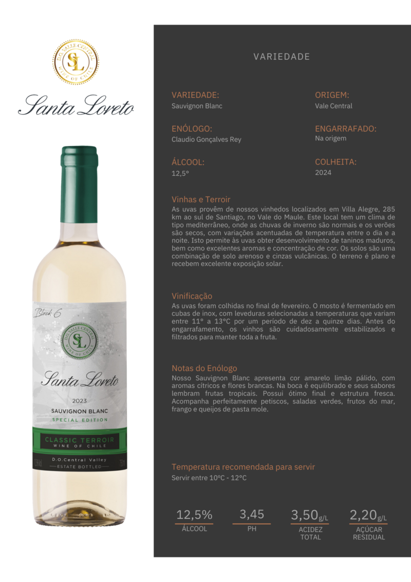 Santa Loreto Sauvignon Blanc 2024 - Image 2