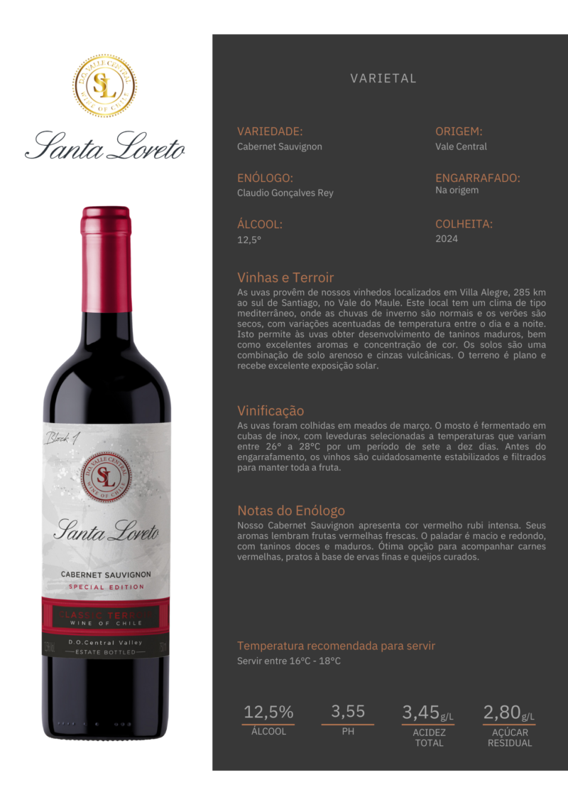 Santa Loreto Cabernet Sauvignon 2024 - Image 2